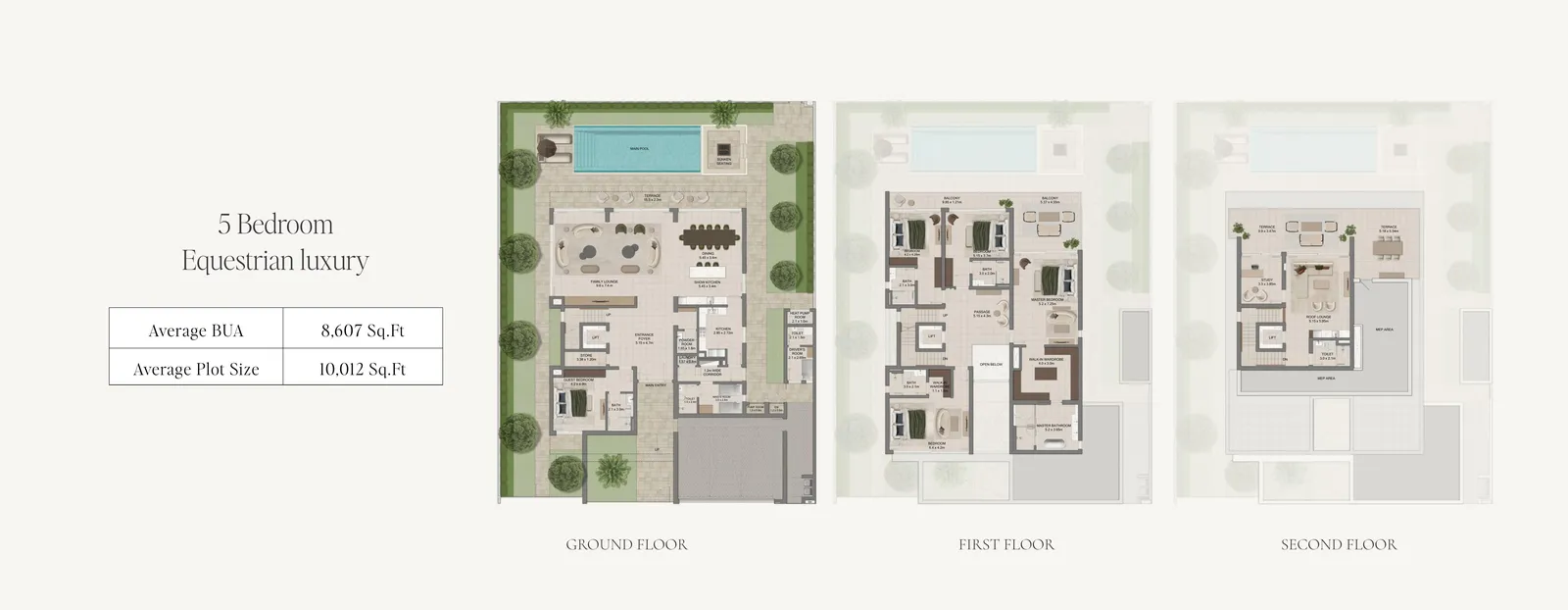 Grand Polo Masterplan — Green Core Detail