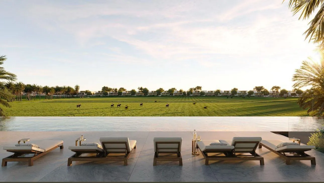 Polo Fields panoramic view
