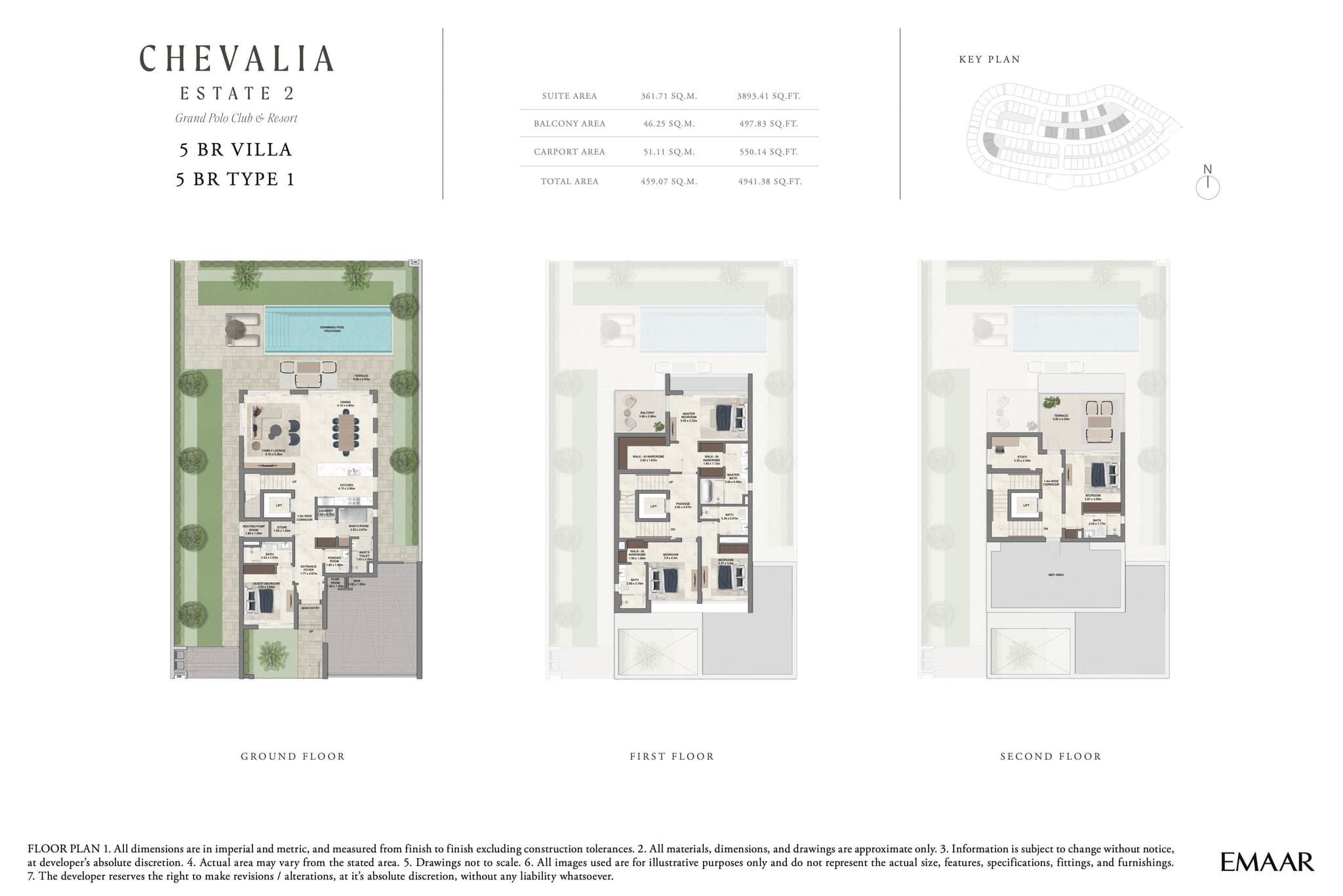 5 Bed Ultra Luxury — Ground Floor