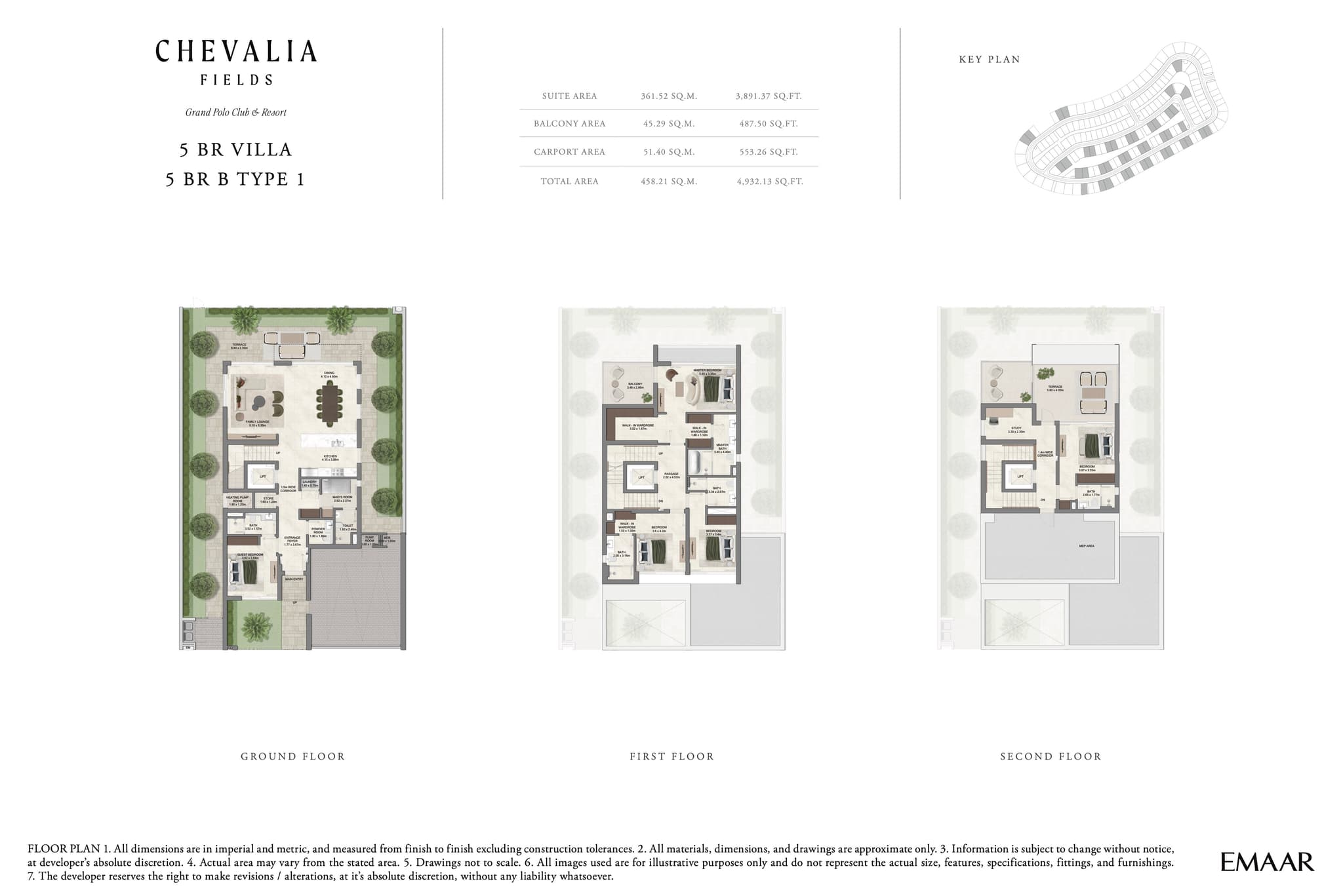 5 Bedroom — First Floor